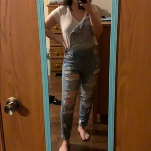 CELLO JEANS light washed overalls- medium